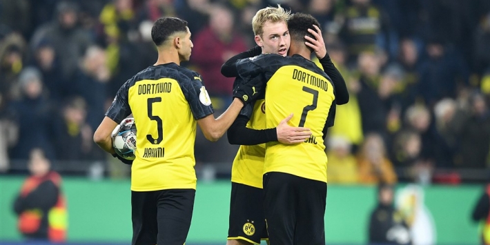 Dortmund verslaat Mönchengladbach, Eintracht dankt Dost