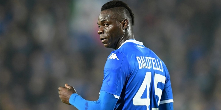 Brescia-fans steunen die van Hellas, niet beschimpte Balotelli