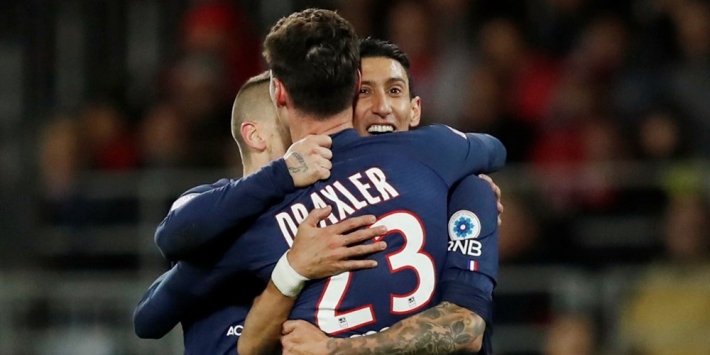 Paris-Saint Germain met hangen en wurgen langs promovendus