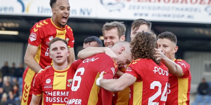 Go Ahead Eagles klimt door zege bij Telstar naar plaats vier