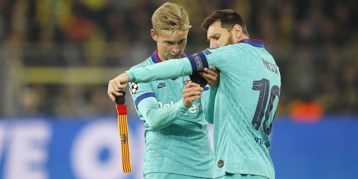 Spaanse media kritisch op De Jong na duel Barcelona