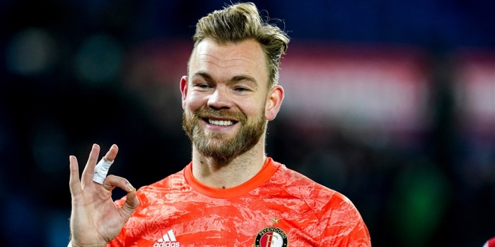 Marsman minimaal nog enkele weken in het Feyenoord-doel