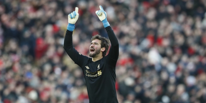 Alisson en Thiago twijfelgevallen voor kraker tegen Arsenal
