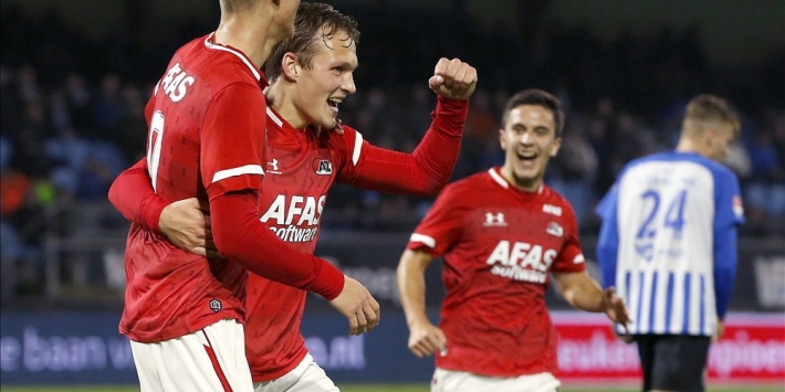 AZ houdt talentvolle middenvelder Oosting langer aan boord