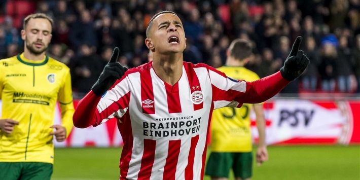 Rentree Afellay en grote zege laten PSV weer lachen