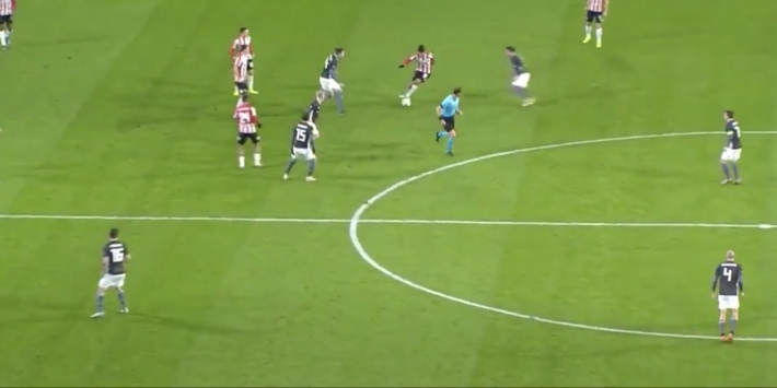 Video: PSV op achterstand na knullig balverlies Gutiérrez