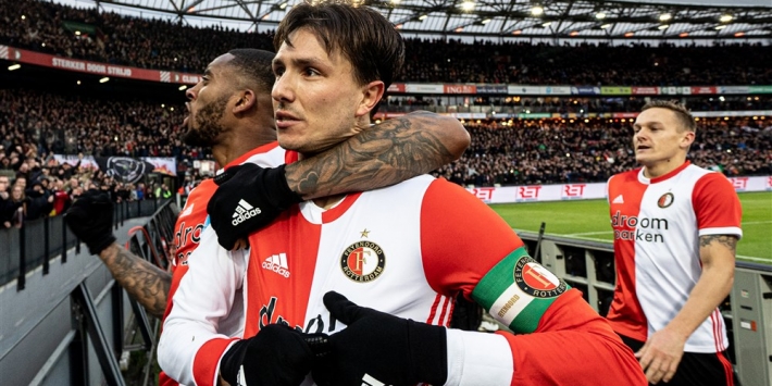 Berghuis trotse captain: "Overwinning zegt alles over Feyenoord"