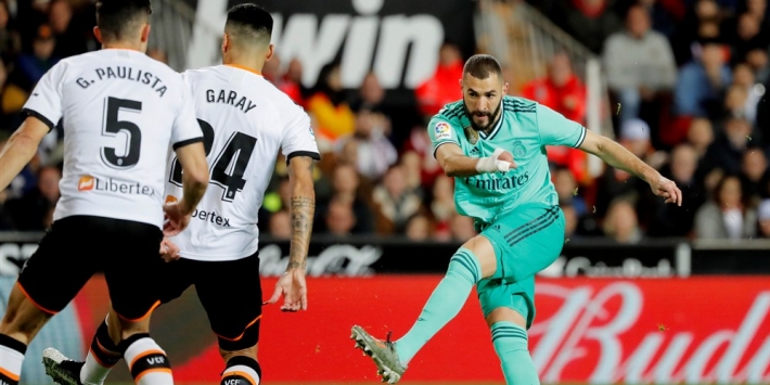 Real Madrid in laatste seconde naast Valencia én Barça