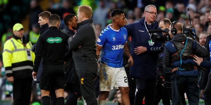 Rangers: Alfredo Morelos tijdens Old Firm racistisch bejegend