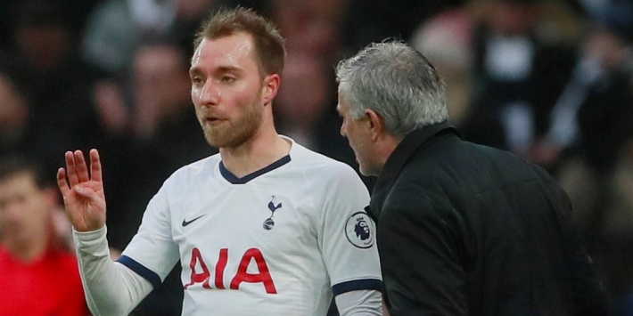 Mourinho heeft begrip voor kritiek: "Dit is niet de beste Eriksen"
