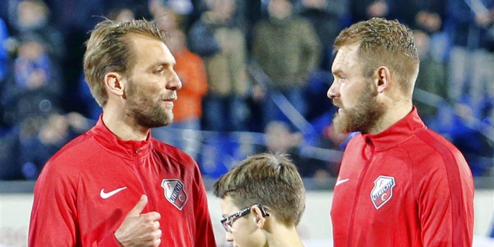 Slecht nieuws bij FC Utrecht: Janssen hele seizoen uitgeschakeld