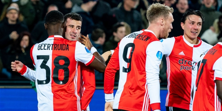 Feyenoord donderdag met rouwbanden tegen Heerenveen