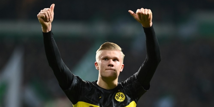 Haaland verslaat Gravenberch en wint Golden Boy Award