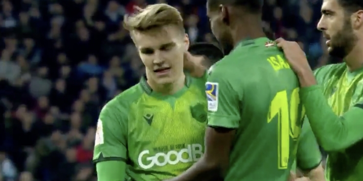 Video: uitgerekend Ødegaard scoort in Estadio Santiago Bernabéu