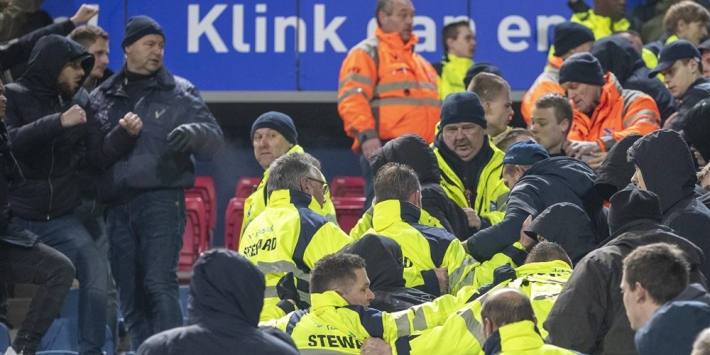 Heerenveen treft maatregel na provocerende Feyenoorders