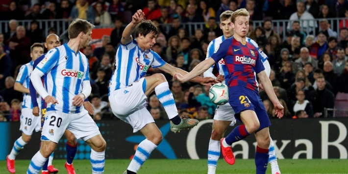 Setién: "Misschien vragen we ook een beetje te veel van Frenkie"