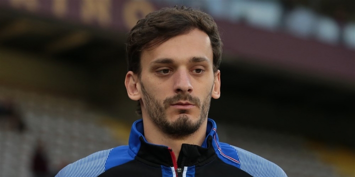 Gabbiadini schrikt van virus: "Ik had geen idee dat ik het had"