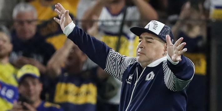 Maradona blijft bij Gimnasia, Simeone verliest trouwe assistent