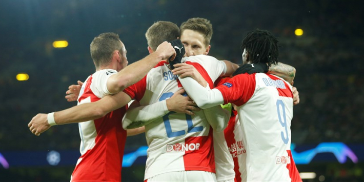 Feyenoord-opponent Slavia gooit titelstrijd wel open, derby-zege Roma