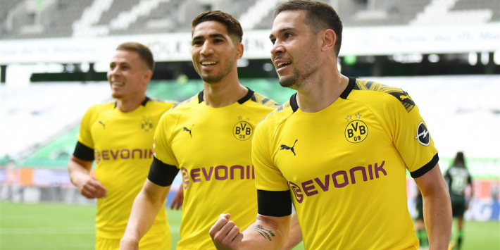 Dortmund te sterk voor Weghorst, Werder dankt Klaassen