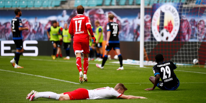 'Rood' Leipzig en Hoffenheim geven zege weg, winst Mainz