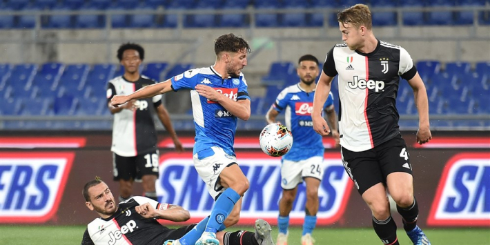 Weer geen prijs voor De Ligt en Juventus: Napoli wint Coppa Italia