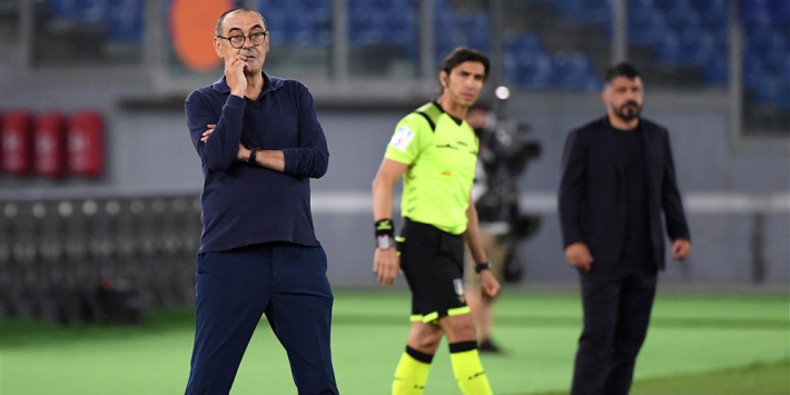 Sarri verwijt spelers niets: "Ontbrak ons aan scherpte"