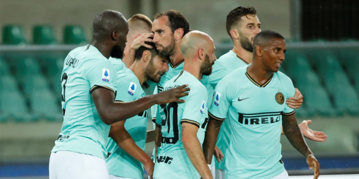 Heel zwak Inter morst slechts deels dankzij Candreva