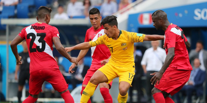 Australië neemt de strafschoppen beter dan Peru en gaat naar WK