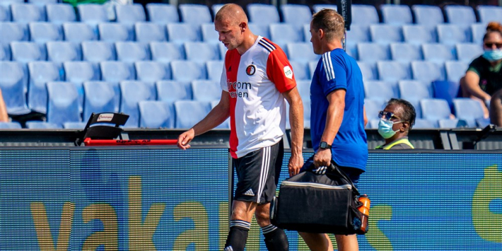 Van Beek hervat training deels, Bannis ook op het veld