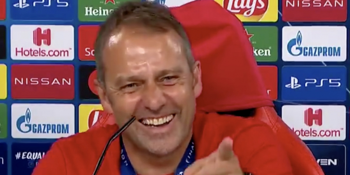 Video: Flick dolt met journalist na vraag over toekomst Thiago