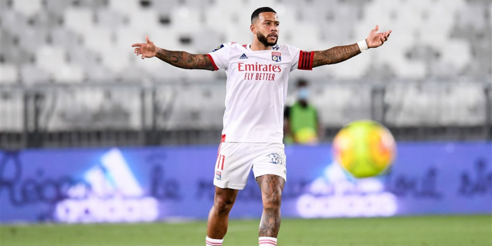Memphis en Olympique Lyon komen niet tot scoren