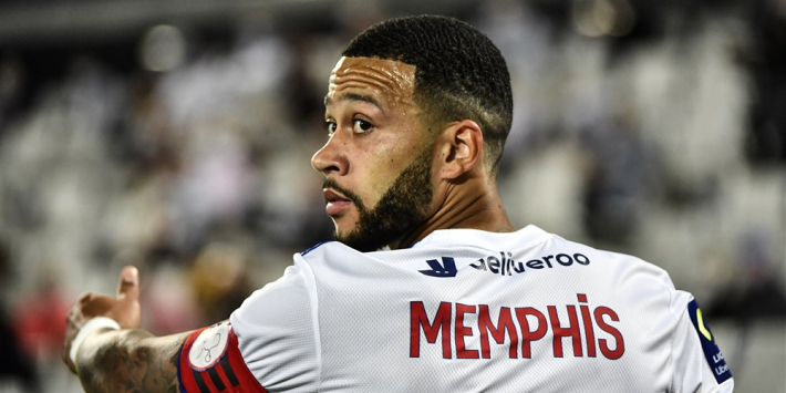 Memphis kan als invaller puntverlies Lyon niet voorkomen