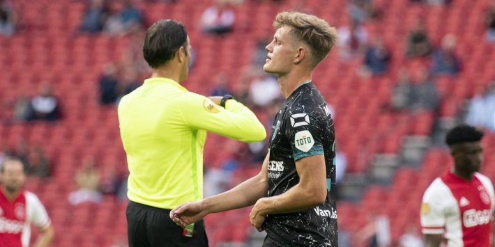 KNVB spreekt RKC'er Wouters vrij na rode kaart tegen Ajax