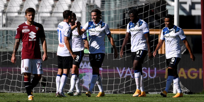 Hateboer en De Roon fleuren Atalanta-debuut Lammers op