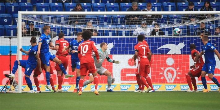 Bayern blijkt toch menselijk en verliest ruim bij Hoffenheim