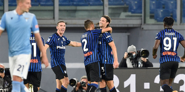 Hateboer trefzeker bij sterk Atalanta, dat concurrent Lazio sloopt