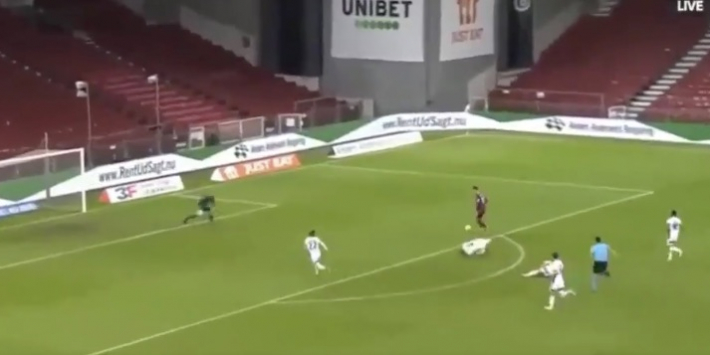 Video: ongelofelijke comedy capers-goal in Europa League