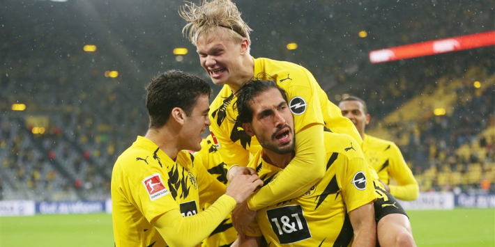 Winst Borussia's in Bundesliga, Bosz speelt gelijk met Leverkusen