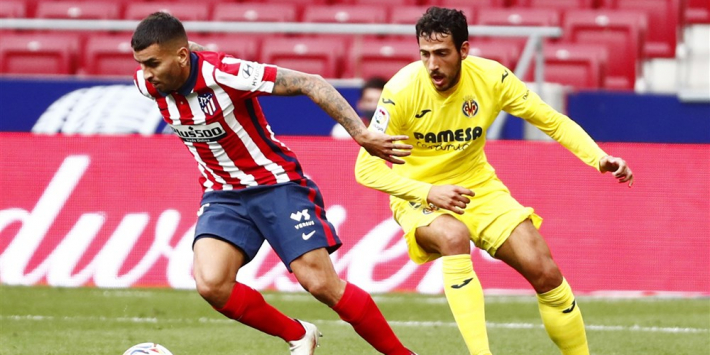 Atlético komt ook tegen Villarreal niet tot scoren
