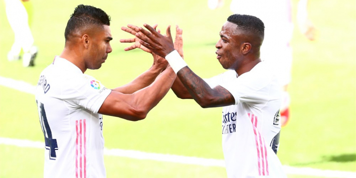 Vinícius goudhaantje bij degelijke Real-zege bij Levante