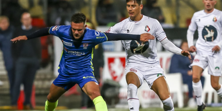 Telstar verspeelt winst in 'uitverkocht', maar leeg huis