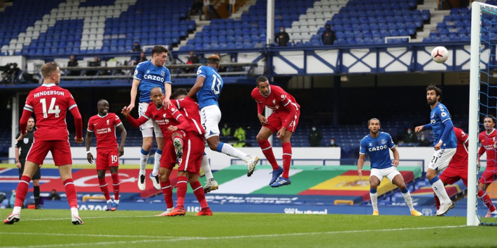 Veerkrachtig Everton pakt punt in burenruzie tegen Liverpool