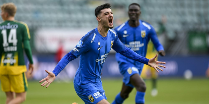 Vitesse overleeft domme rode kaart Tannane dankzij Broja