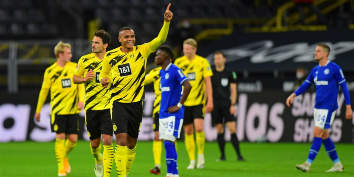 Borussia Dortmund komt na rust los en wint derby met 3-0