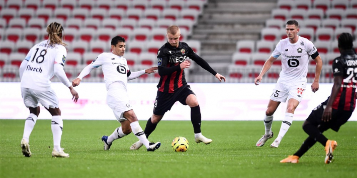 Scorende Dolberg houdt Botman met Lille van koppositie af