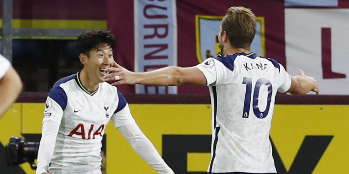 Tottenham Hotspur dankt Son en Kane tegen Burnley