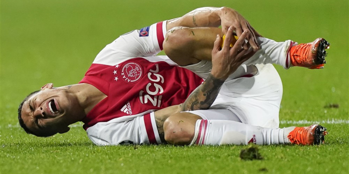 Ten Hag opgelucht: "Blessure Antony lijkt mee te vallen"