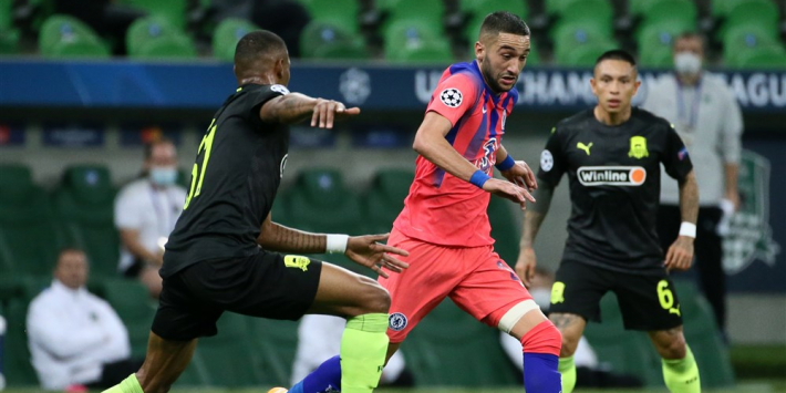 Ziyech maakt goal bij basisdebuut, PSG dankt Kean