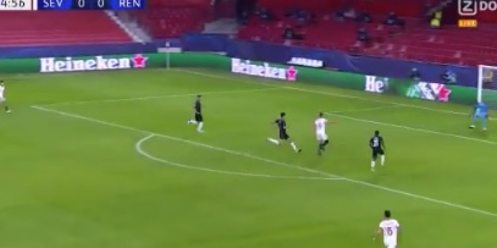 Video: Luuk de Jong schiet Sevilla fraai op voorsprong
